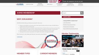 
                            9. AHIMA Membership - AHIMA Home