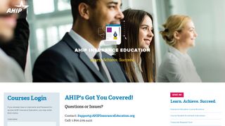 
                            2. AHIP - Insurance Education