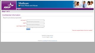 
                            5. AHIP: Registration - Fraud, Waste & Abuse Training: Login ...