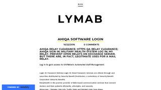 
                            5. Ahiqa Software Login - lymab