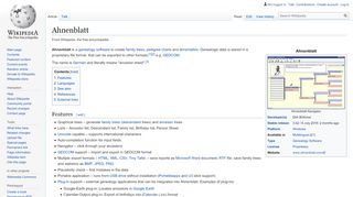 
                            1. Ahnenblatt - Wikipedia