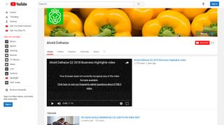 
                            7. Ahold Delhaize - YouTube