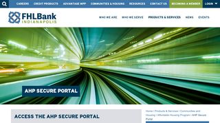 
                            5. AHP Secure Portal - FHLBI