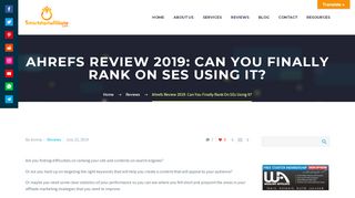 
                            7. Ahrefs Review 2019: Can You Finally Rank On SEs Using It ...