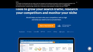 
                            1. Ahrefs - SEO Tools & Resources To Grow Your Search Traffic