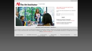 
                            9. AI Faculty Portal - The Art Institutes