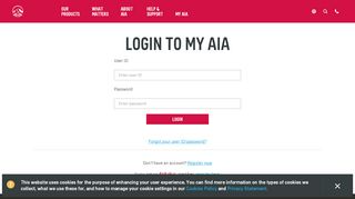 
                            8. AIA Customer Portal | Login - AIA Malaysia