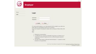 
                            3. AIA MPF Employer Online Homepage > Login