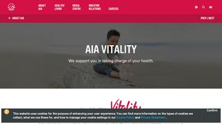 
                            8. AIA Vitality - About AIA - AIA Group Limited