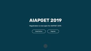 
                            8. AIAPGET 2019