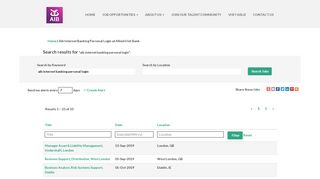 
                            5. Aib Internet Banking Personal Login - Allied Irish Bank Jobs