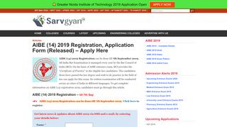 
                            3. AIBE (14) 2019 Registration, Application Form (Released ...