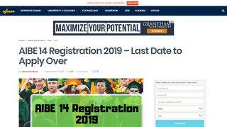 
                            9. AIBE 14 Registration 2019 (Extended) - How To Fill AIBE ...