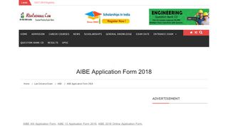 
                            9. AIBE Application Form 2018 – Winentrance