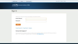 
                            3. AICPA Login