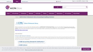 
                            4. AICPA Online Professional Library Accounting & Auditing Literature