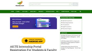 
                            8. AICTE Internship Portal Registration For Students ...