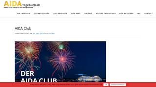 
                            4. AIDA Club - aidatagebuch.de