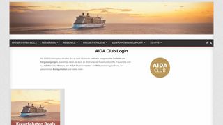 
                            1. AIDA Club Login - Werden Sie AIDA Clubmitglied | AIDA Cruises