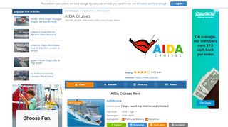 
                            8. AIDA Cruises - Ships and Itineraries 2019, 2020, 2021 ...