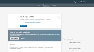 
                            5. AIDA Orga GmbH | LinkedIn