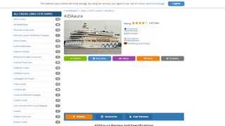 
                            5. AIDAaura - Itinerary Schedule, Current Position | CruiseMapper