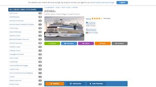 
                            1. AIDAblu - Itinerary Schedule, Current Position | CruiseMapper