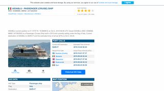 
                            5. AIDABLU, Passenger (Cruise) Ship - Details and current ...