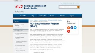 
                            9. AIDS Drug Assistance Program (ADAP) | Georgia Department of ...