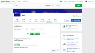 
                            4. AIG Employee Benefits and Perks | Glassdoor.ie