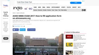 
                            9. AIIMS MBBS EXAM 2017: How to fill application …