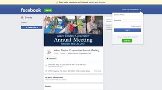 
                            4. Aiken Electric Cooperative Annual Meeting - Facebook