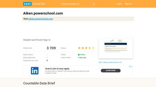 
                            1. Aiken.powerschool.com: Student and Parent Sign In