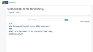 
                            8. AIM Moodle: Kursbereiche