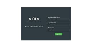 
                            7. AIMA - Portal Login