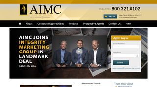 
                            2. AIMC, LLC – Serving all of your senior market insurance needs