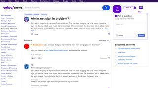 
                            8. Aimini.net sign in problem? | Yahoo Answers