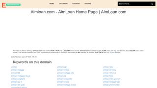 
                            5. aimloan.com - AimLoan Home Page | AimLoan.com