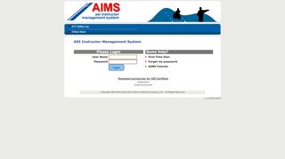 
                            4. AIMS Login - Specialty Vehicle Institute of America