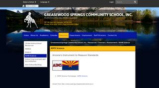 
                            8. AIMS Science - Greasewood Springs Community School, Inc.