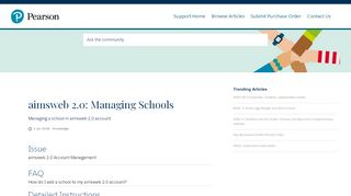 
                            3. aimsweb 2.0: Managing Schools - pearsoncommunity.force.com