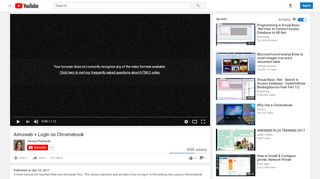 
                            3. Aimsweb + Login on Chromebook - YouTube