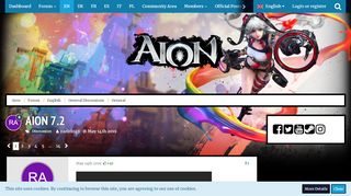 
                            8. AION 7.2 - General - Aion - forum.aion.gameforge.com