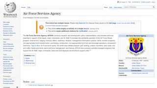 
                            5. Air Force Services Agency - Wikipedia