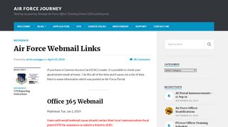 
                            1. Air Force Webmail Links – Air Force Journey