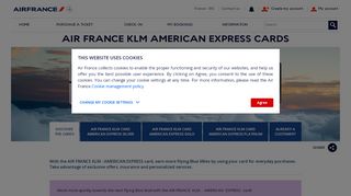 
                            2. AIR FRANCE KLM - AMERICAN EXPRESS cards