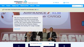 
                            7. AIR FRANCE KLM MARTINAIR Cargo - HomePage