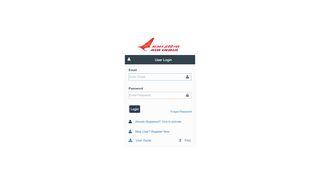 
                            2. Air India GST Portal - Login