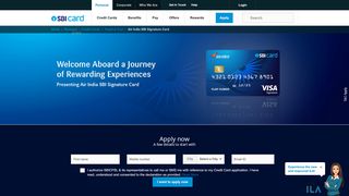 
                            5. Air India SBI Signature Credit Card - Travel Card - Apply ...