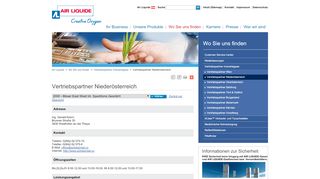 
                            8. Air Liquide - Vertriebspartner Niederösterreich ...